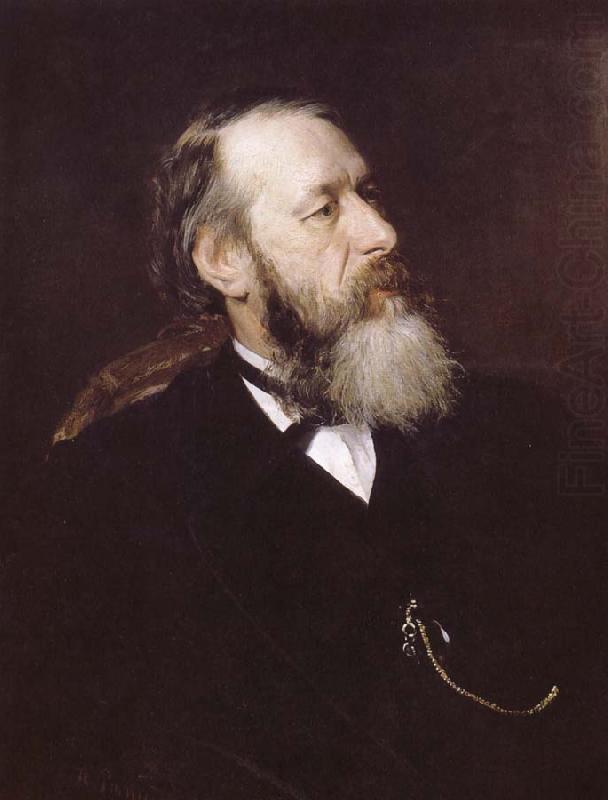 Stasov portrait, Ilia Efimovich Repin